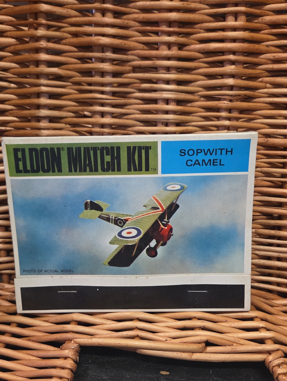 Sopwith Camel Toy Plane - Green